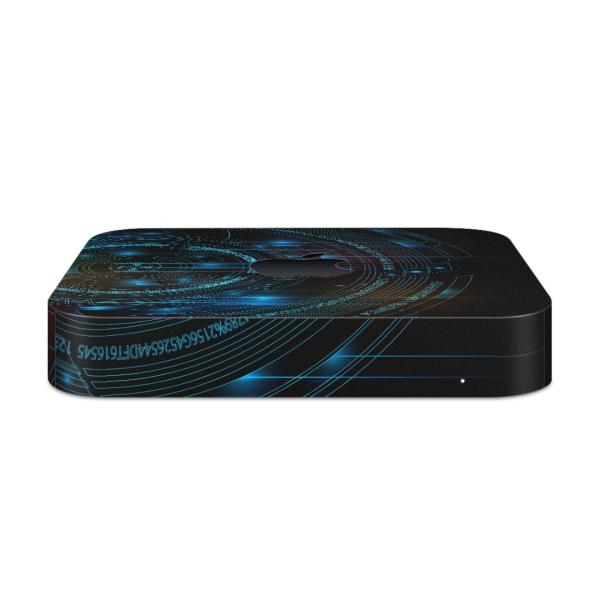 igsticker Mac mini 2018 ��p �}�b�N�~�j �f�U�C���X�L���V�[�� �t�� �X�e�b�J�[ �A�N�Z�T���[ �ی�V�[��  �@�u���[�@�f�W�^�� 006015