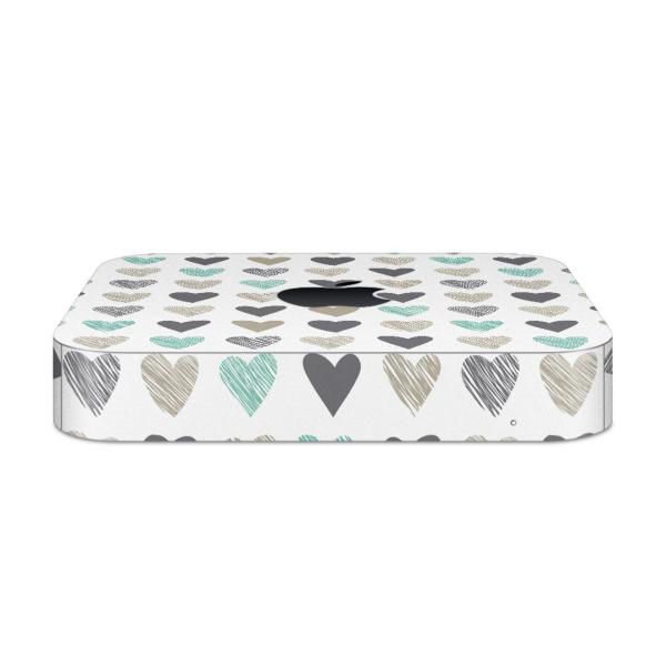 igsticker Mac mini 2018 ��p �}�b�N�~�j �f�U�C���X�L���V�[�� �t�� �X�e�b�J�[ �A�N�Z�T���[ �ی�V�[��  �n�[�g�@�͗l 006377