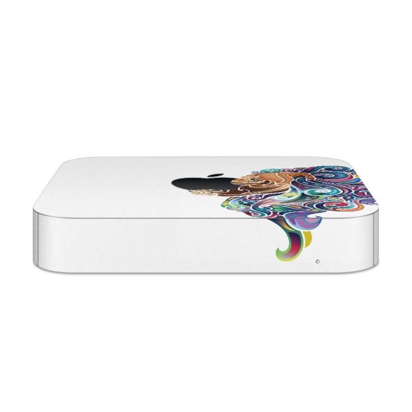 igsticker Mac mini 2018 ��p �}�b�N�~�j �f�U�C���X�L���V�[�� �t�� �X�e�b�J�[ �A�N�Z�T���[ �ی�V�[��  �����@���C�I���@�J���t�� 006409