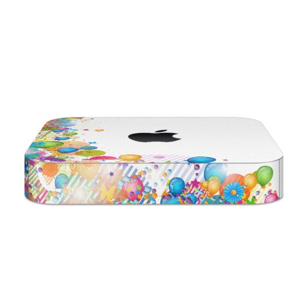 igsticker Mac mini 2018 ��p �}�b�N�~�j �f�U�C���X�L���V�[�� �t�� �X�e�b�J�[ �A�N�Z�T���[ �ی�V�[��  �J���t���@���D 006651