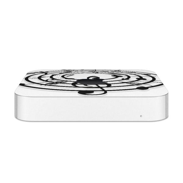 igsticker Mac mini 2018 ��p �}�b�N�~�j �f�U�C���X�L���V�[�� �t�� �X�e�b�J�[ �A�N�Z�T���[ �ی�V�[��  �����@�y�� 006716