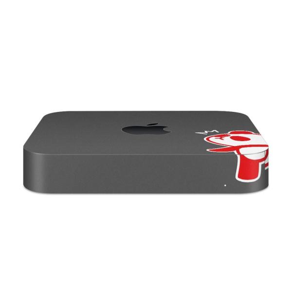 igsticker Mac mini 2018 ��p �}�b�N�~�j �f�U�C���X�L���V�[�� �t�� �X�e�b�J�[ �A�N�Z�T���[ �ی�V�[��  �p���_�@�L�����N�^�[ 007010