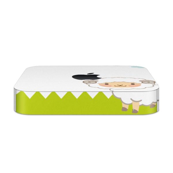 igsticker Mac mini 2018 ��p �}�b�N�~�j �f�U�C���X�L���V�[�� �t�� �X�e�b�J�[ �A�N�Z�T���[ �ی�V�[��  �Ђ��@�L�����N�^�[ 007191
