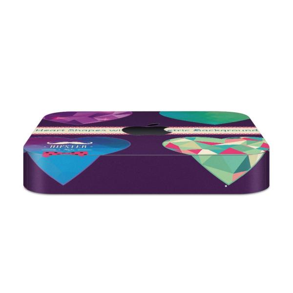 igsticker Mac mini 2018 ��p �}�b�N�~�j �f�U�C���X�L���V�[�� �t�� �X�e�b�J�[ �A�N�Z�T���[ �ی�V�[��  �n�[�g�@�J���t���@���@���� 007384