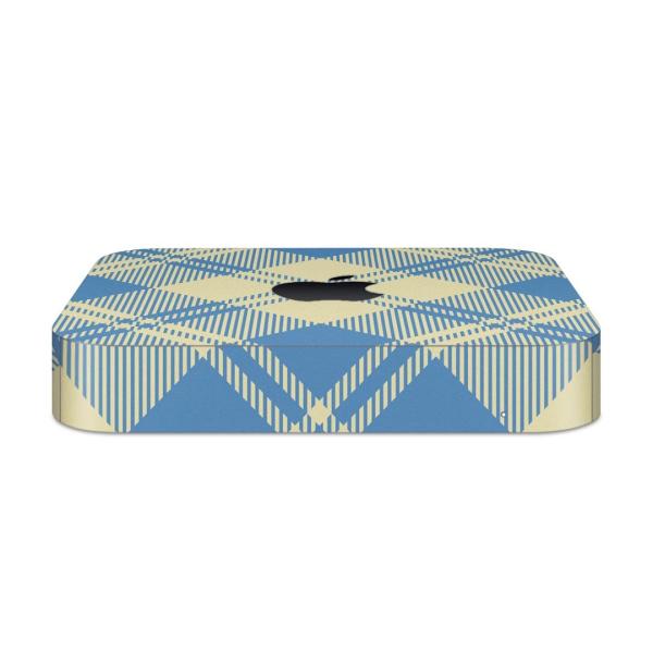 igsticker Mac mini 2018 ��p �}�b�N�~�j �f�U�C���X�L���V�[�� �t�� �X�e�b�J�[ �A�N�Z�T���[ �ی�V�[��  �`�F�b�N�@�͗l�@�@�u���[ 007428