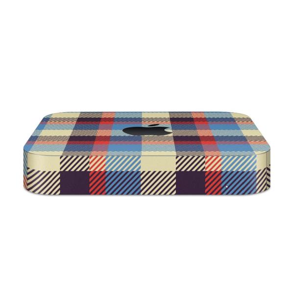igsticker Mac mini 2018 ��p �}�b�N�~�j �f�U�C���X�L���V�[�� �t�� �X�e�b�J�[ �A�N�Z�T���[ �ی�V�[��  �`�F�b�N�@�͗l�@�@�u���[ 007432