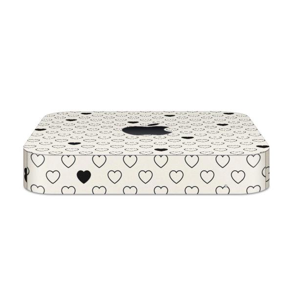 igsticker Mac mini 2018 ��p �}�b�N�~�j �f�U�C���X�L���V�[�� �t�� �X�e�b�J�[ �A�N�Z�T���[ �ی�V�[��  �����@�n�[�g�@�͗l 007511