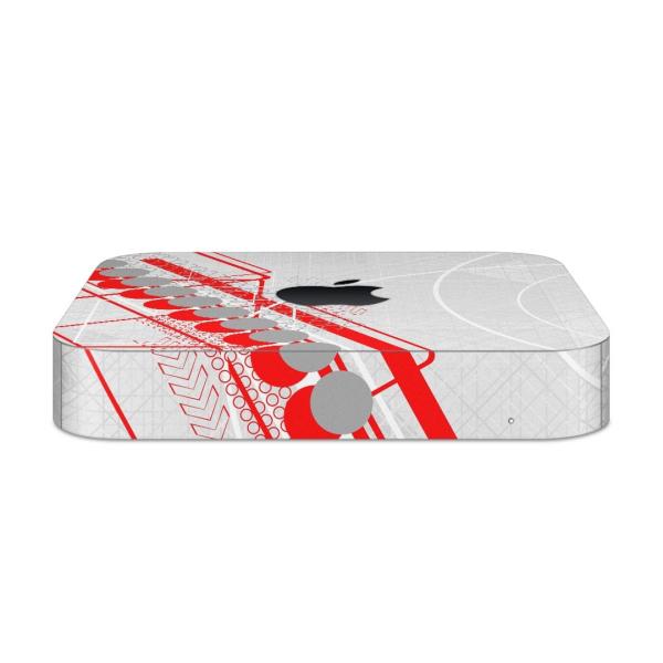 igsticker Mac mini 2018 ��p �}�b�N�~�j �f�U�C���X�L���V�[�� �t�� �X�e�b�J�[ �A�N�Z�T���[ �ی�V�[��  �ԁ@���b�h�@�D�F�@�O���[�@�f�U�C�� 007597