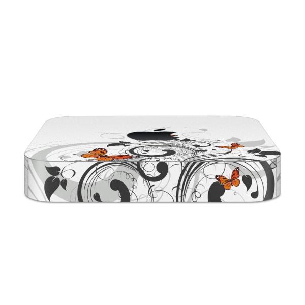 igsticker Mac mini 2018 ��p �}�b�N�~�j �f�U�C���X�L���V�[�� �t�� �X�e�b�J�[ �A�N�Z�T���[ �ی�V�[��  �A���@���@���@�u���b�N�@�I�����W 007620