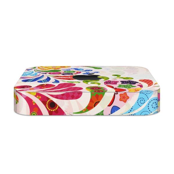 igsticker Mac mini 2018 ��p �}�b�N�~�j �f�U�C���X�L���V�[�� �t�� �X�e�b�J�[ �A�N�Z�T���[ �ی�V�[��  �ԁ@�t�����[�@�J���t���@�͗l 007726