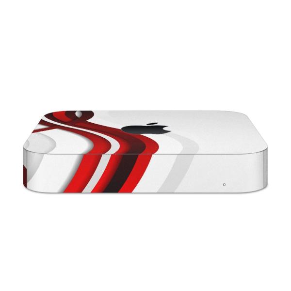 igsticker Mac mini 2018 ��p �}�b�N�~�j �f�U�C���X�L���V�[�� �t�� �X�e�b�J�[ �A�N�Z�T���[ �ی�V�[��  �ԁ@���b�h�@�Ȑ��@�f�U�C�� 008055