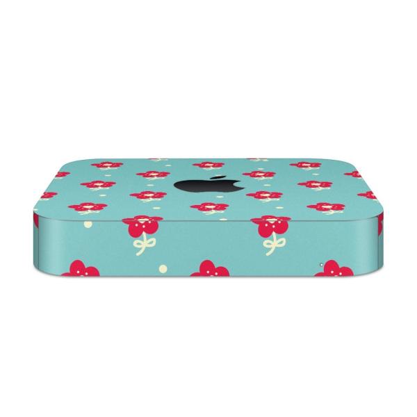 igsticker Mac mini 2018 ��p �}�b�N�~�j �f�U�C���X�L���V�[�� �t�� �X�e�b�J�[ �A�N�Z�T���[ �ی�V�[��  �ԁ@�t�����[�@���F�@�ԁ@���b�h�@�͗l 008170