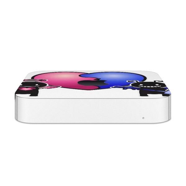 igsticker Mac mini 2018 ��p �}�b�N�~�j �f�U�C���X�L���V�[�� �t�� �X�e�b�J�[ �A�N�Z�T���[ �ی�V�[��  �n�[�g�@�V�g�@�����@�C���X�g 008242
