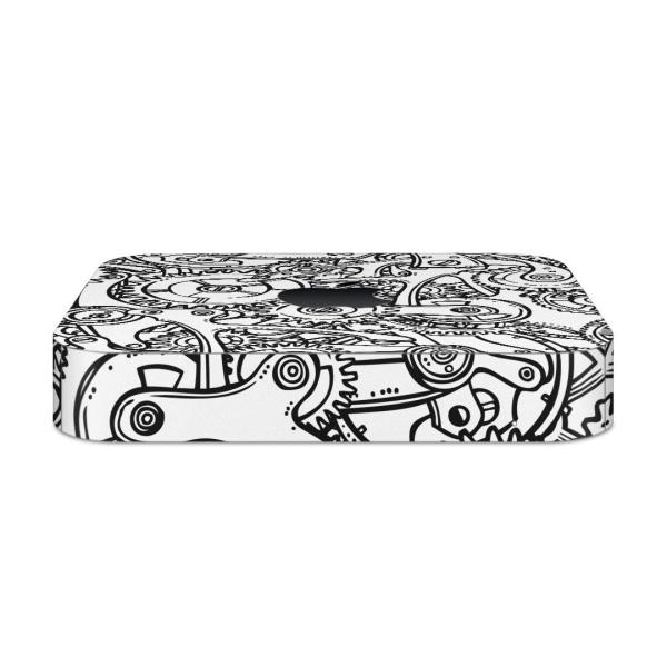 igsticker Mac mini 2018 ��p �}�b�N�~�j �f�U�C���X�L���V�[�� �t�� �X�e�b�J�[ �A�N�Z�T���[ �ی�V�[��  �C���X�g�@�����@���� 008318