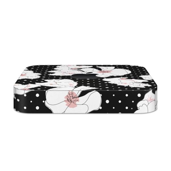 igsticker Mac mini 2018 ��p �}�b�N�~�j �f�U�C���X�L���V�[�� �t�� �X�e�b�J�[ �A�N�Z�T���[ �ی�V�[��  �ԁ@�t�����[�@���@�u���b�N�@�͗l 008470