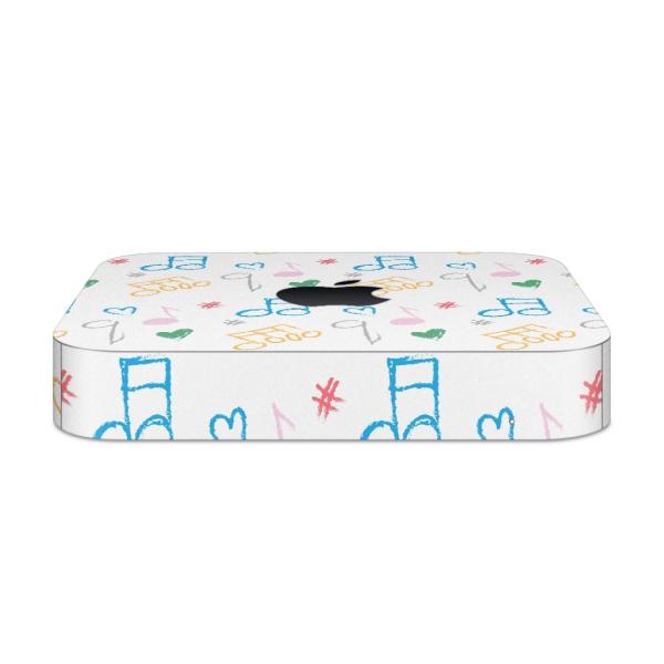 igsticker Mac mini 2018 ��p �}�b�N�~�j �f�U�C���X�L���V�[�� �t�� �X�e�b�J�[ �A�N�Z�T���[ �ی�V�[��  �����@�C���X�g�@�J���t�� 008681