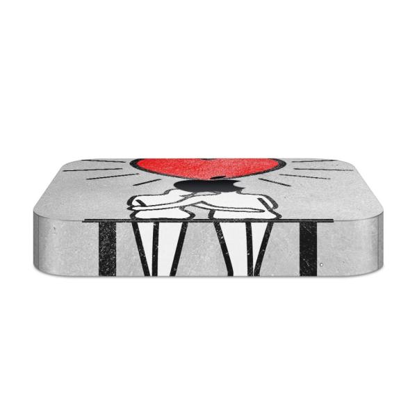 igsticker Mac mini 2018 ��p �}�b�N�~�j �f�U�C���X�L���V�[�� �t�� �X�e�b�J�[ �A�N�Z�T���[ �ی�V�[��  �n�[�g�@�C���X�g�@�J�b�v�� 008775