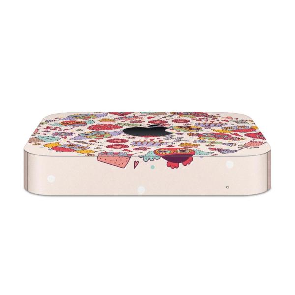 igsticker Mac mini 2018 ��p �}�b�N�~�j �f�U�C���X�L���V�[�� �t�� �X�e�b�J�[ �A�N�Z�T���[ �ی�V�[��  �C���X�g�@�s���N�@�t�N���E�@�n�[�g 008887