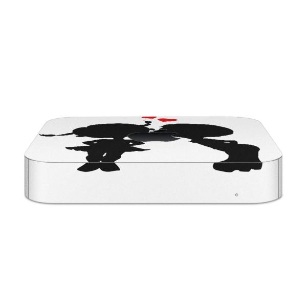 igsticker Mac mini 2018 ��p �}�b�N�~�j �f�U�C���X�L���V�[�� �t�� �X�e�b�J�[ �A�N�Z�T���[ �ی�V�[��  �n�[�g�@���@���@�L�����N�^�[ 009328
