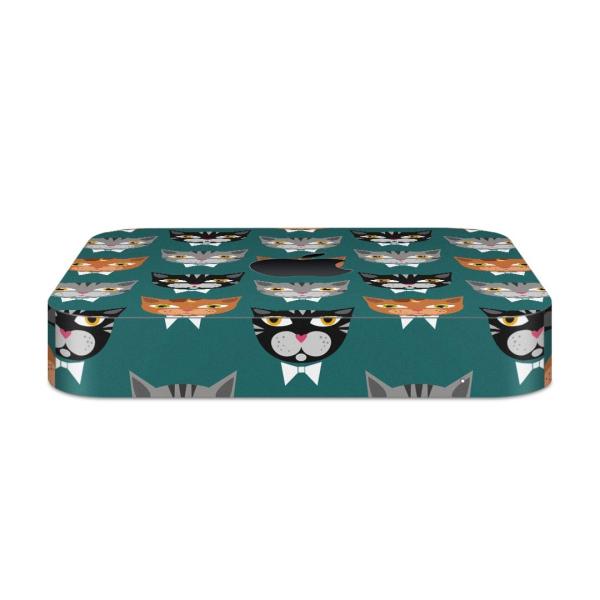 igsticker Mac mini 2018 ��p �}�b�N�~�j �f�U�C���X�L���V�[�� �t�� �X�e�b�J�[ �A�N�Z�T���[ �ی�V�[��  �L�@�L�����N�^�[�@�� 010213