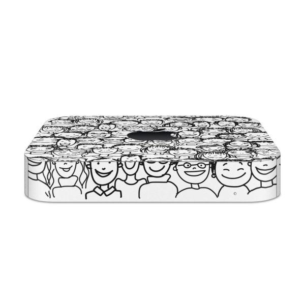 igsticker Mac mini 2018 ��p �}�b�N�~�j �f�U�C���X�L���V�[�� �t�� �X�e�b�J�[ �A�N�Z�T���[ �ی�V�[��  �C���X�g�@�l���@���m�g�[�� 011957