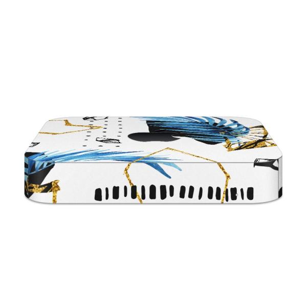 igsticker Mac mini 2018 ��p �}�b�N�~�j �f�U�C���X�L���V�[�� �t�� �X�e�b�J�[ �A�N�Z�T���[ �ی�V�[��  ���[�t�@�͗l�@���j�[�N 014043