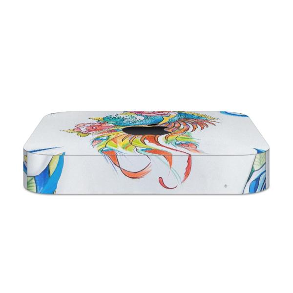igsticker Mac mini 2018 ��p �}�b�N�~�j �f�U�C���X�L���V�[�� �t�� �X�e�b�J�[ �A�N�Z�T���[ �ی�V�[��  ���@���j�[�N�@�J���t�� 014064