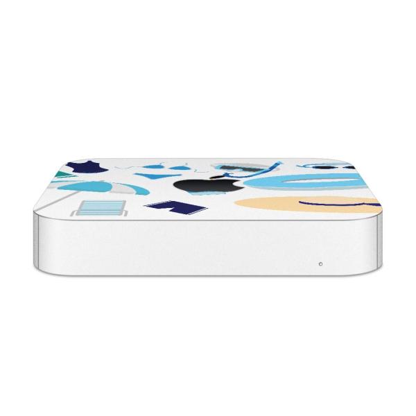 igsticker Mac mini 2018 ��p �}�b�N�~�j �f�U�C���X�L���V�[�� �t�� �X�e�b�J�[ �A�N�Z�T���[ �ی�V�[��  �C�@�r�[�`�@�p���\�� 014106