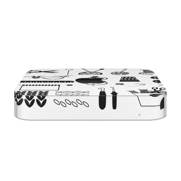igsticker Mac mini 2018 ��p �}�b�N�~�j �f�U�C���X�L���V�[�� �t�� �X�e�b�J�[ �A�N�Z�T���[ �ی�V�[��  �ٖD�@���� 014157