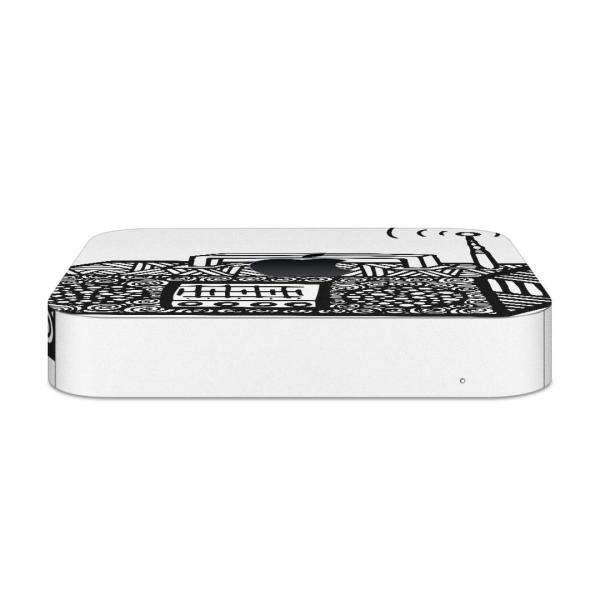 igsticker Mac mini 2018 ��p �}�b�N�~�j �f�U�C���X�L���V�[�� �t�� �X�e�b�J�[ �A�N�Z�T���[ �ی�V�[��  ���W�I�@���y�@���W�J�Z 014216