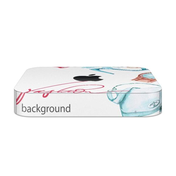 igsticker Mac mini 2018 ��p �}�b�N�~�j �f�U�C���X�L���V�[�� �t�� �X�e�b�J�[ �A�N�Z�T���[ �ی�V�[��  �t�@�b�V�����@������� 014233