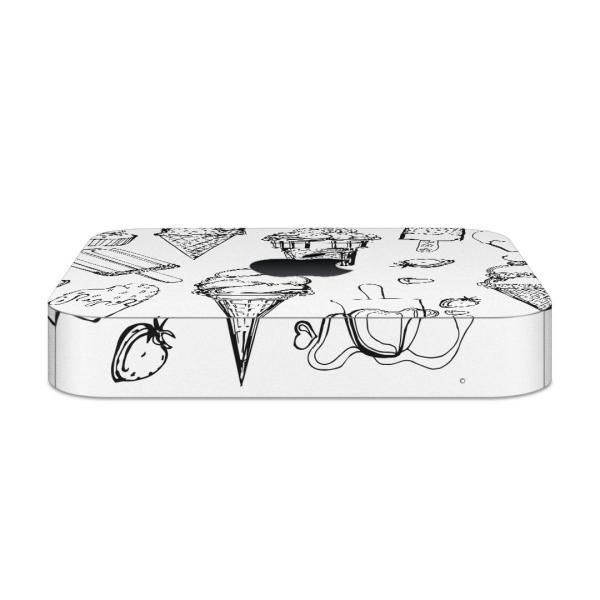 igsticker Mac mini 2018 ��p �}�b�N�~�j �f�U�C���X�L���V�[�� �t�� �X�e�b�J�[ �A�N�Z�T���[ �ی�V�[��  �A�C�X�@�C�`�S�@�t���[�c 014238