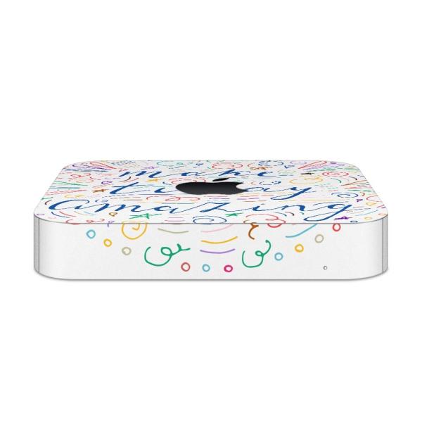 igsticker Mac mini 2018 ��p �}�b�N�~�j �f�U�C���X�L���V�[�� �t�� �X�e�b�J�[ �A�N�Z�T���[ �ی�V�[��  �p��@�J���t���@�� 014271