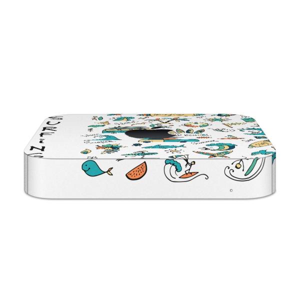 igsticker Mac mini 2018 ��p �}�b�N�~�j �f�U�C���X�L���V�[�� �t�� �X�e�b�J�[ �A�N�Z�T���[ �ی�V�[��  �T�[�t�B���@�C�@�C���J 014306