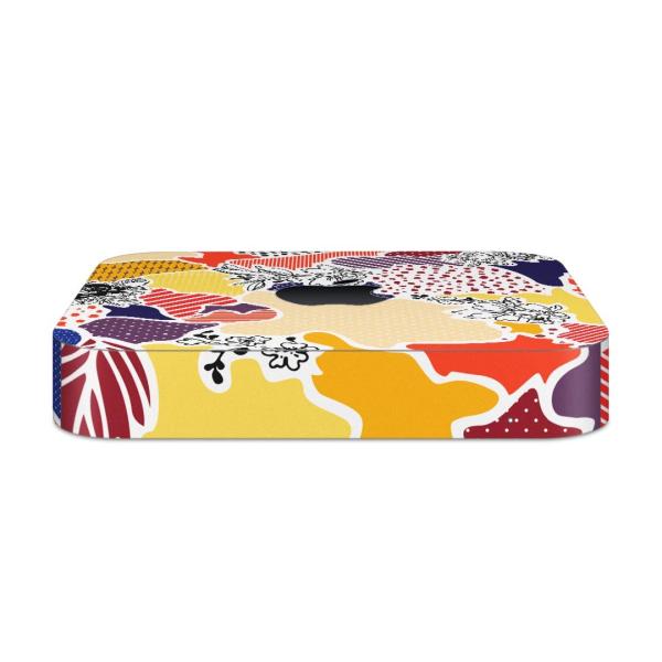 igsticker Mac mini 2018 ��p �}�b�N�~�j �f�U�C���X�L���V�[�� �t�� �X�e�b�J�[ �A�N�Z�T���[ �ی�V�[��  �ԁ@���j�[�N�@�J���t�� 014508