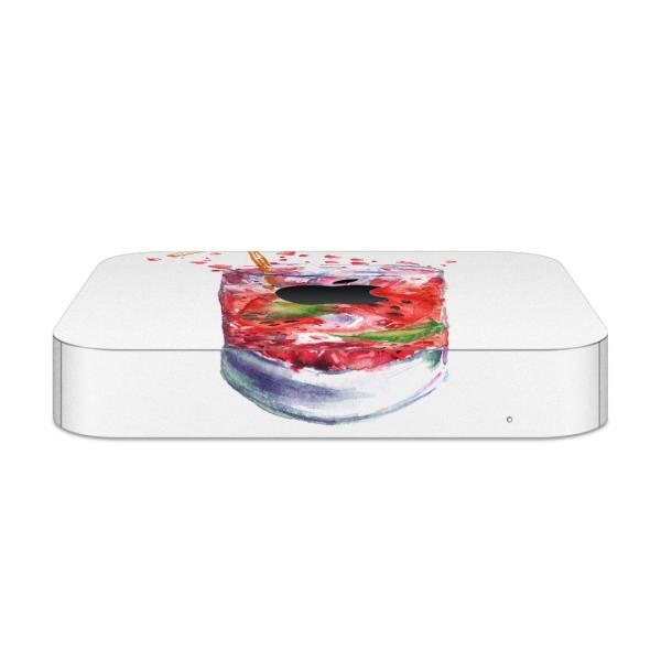 igsticker Mac mini 2018 ��p �}�b�N�~�j �f�U�C���X�L���V�[�� �t�� �X�e�b�J�[ �A�N�Z�T���[ �ی�V�[��  ���ݕ��@�C���X�g�@�F�� 014593