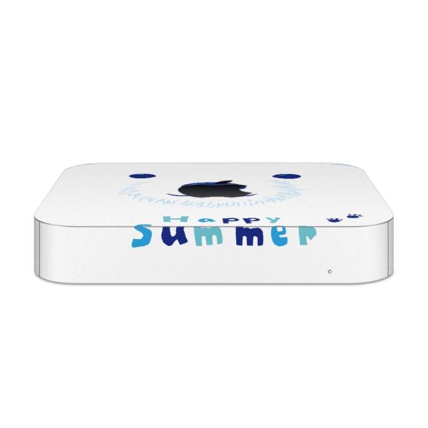 igsticker Mac mini 2018 ��p �}�b�N�~�j �f�U�C���X�L���V�[�� �t�� �X�e�b�J�[ �A�N�Z�T���[ �ی�V�[��  �N�}�@�����@�A�j�}�� 014627