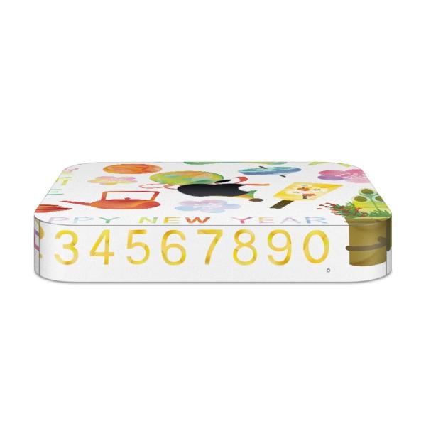 igsticker Mac mini 2018 ��p �}�b�N�~�j �f�U�C���X�L���V�[�� �t�� �X�e�b�J�[ �A�N�Z�T���[ �ی�V�[��  �N�����@�叼�@���j�� 014646