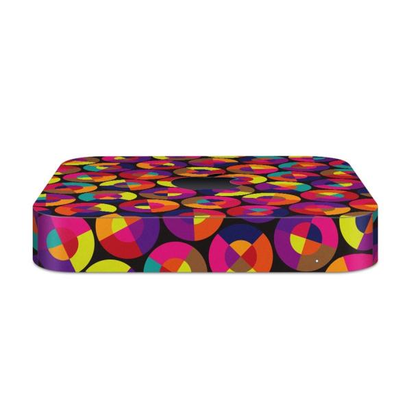 igsticker Mac mini 2018 ��p �}�b�N�~�j �f�U�C���X�L���V�[�� �t�� �X�e�b�J�[ �A�N�Z�T���[ �ی�V�[��  �͗l�@���j�[�N�@�J���t�� 014700