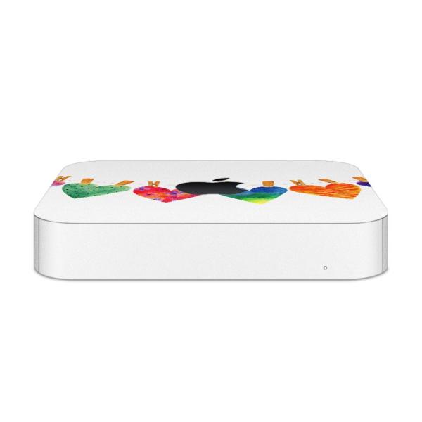 igsticker Mac mini 2018 ��p �}�b�N�~�j �f�U�C���X�L���V�[�� �t�� �X�e�b�J�[ �A�N�Z�T���[ �ی�V�[��  �n�[�g�@�K�[�����h�@�J���t�� 014782