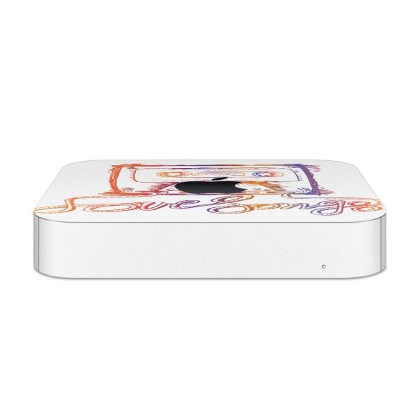 igsticker Mac mini 2018 ��p �}�b�N�~�j �f�U�C���X�L���V�[�� �t�� �X�e�b�J�[ �A�N�Z�T���[ �ی�V�[��  ���y�@�e�[�v�@�J���t�� 014793