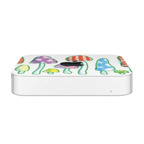 igsticker Mac mini 2018 ��p �}�b�N�~�j �f�U�C���X�L���V�[�� �t�� �X�e�b�J�[ �A�N�Z�T���[ �ی�V�[��  ���̂��@��`���@�J���t�� 014808