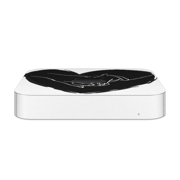 igsticker Mac mini 2018 ��p �}�b�N�~�j �f�U�C���X�L���V�[�� �t�� �X�e�b�J�[ �A�N�Z�T���[ �ی�V�[��  �n�[�g�@��@���� 014810