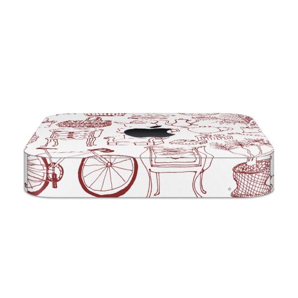 igsticker Mac mini 2018 ��p �}�b�N�~�j �f�U�C���X�L���V�[�� �t�� �X�e�b�J�[ �A�N�Z�T���[ �ی�V�[��  �Ƌ�@�C���X�g�@������� 014877