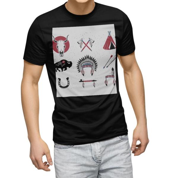 t�V���c �����Y ���� �u���b�N �f�U�C�� XS S M L XL 2XL T�V���c �e�B�[�V���c T shirt�@��  �C���f�B�A���@�|�� 014125