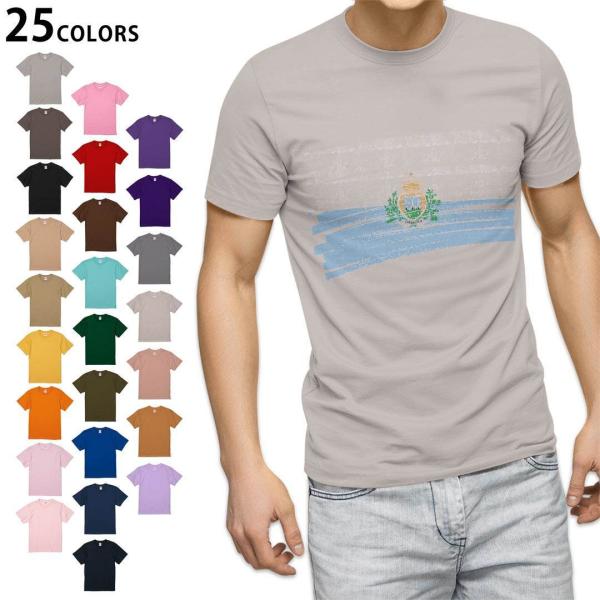 �I�ׂ�20�J���[ t�V���c �����Y ���� �f�U�C��  S M L XL 2XL 3XL T shirt 018550 ���� san-marino �T���}���m