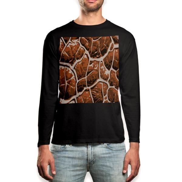 O TVc Y  ubN fUC XS S M L XL 2XL T eB[Vc  black T shirt long sleeve  Sy@F 000366