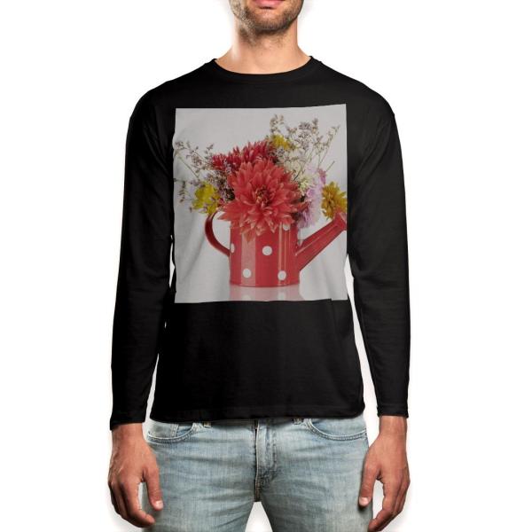 O TVc Y  ubN fUC XS S M L XL 2XL T eB[Vc  black T shirt long sleeve  ԁ@傤 000954