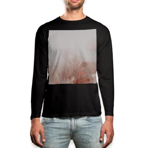 O TVc Y  ubN fUC XS S M L XL 2XL T eB[Vc  black T shirt long sleeve  ԁ@t[@sN 001977