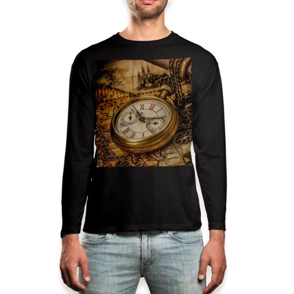 O TVc Y  ubN fUC XS S M L XL 2XL T eB[Vc  black T shirt long sleeve  v@g@ʐ^ 002687